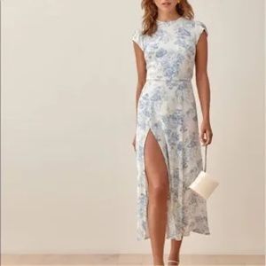 Reformation Gavin Floral Midi Dress